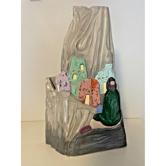 Vintage Native American South Western Ceramic Home Decor with Pocket 9.5 inches - Picture 1 of 9